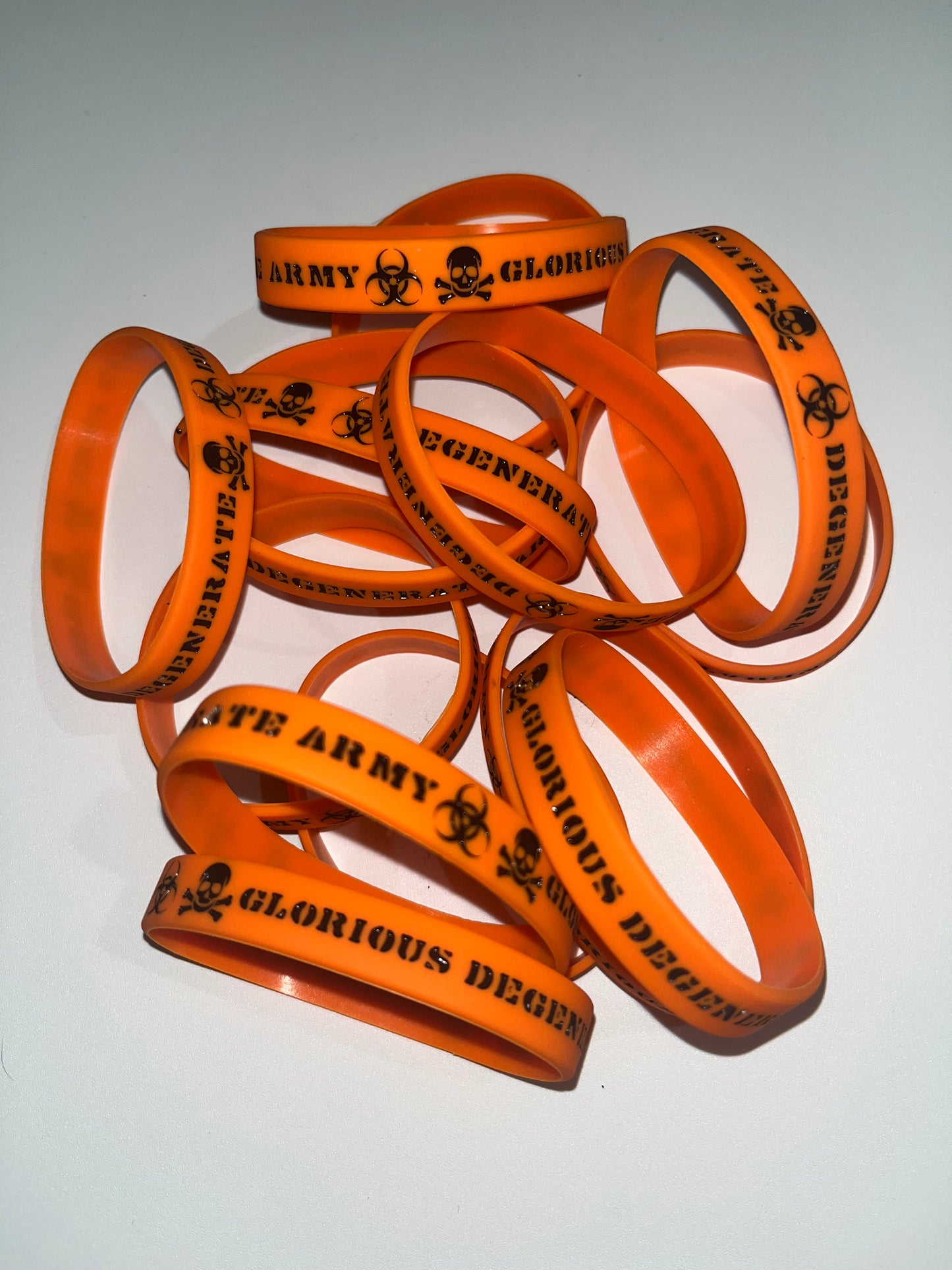 Orange DEGENERATE ARMY Bracelet