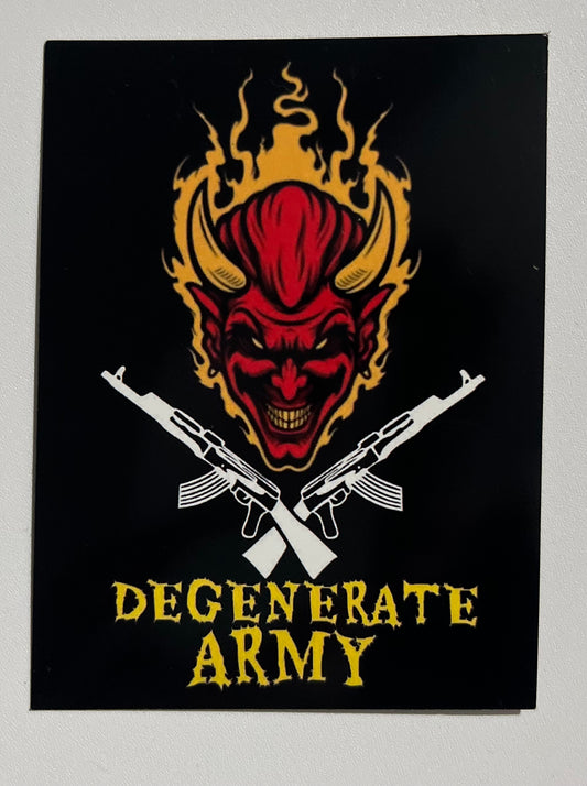 Degenerate Army MAGNET