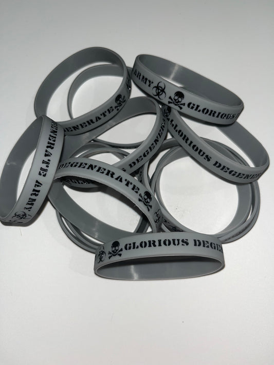 Gray DEGENERATE ARMY Bracelet