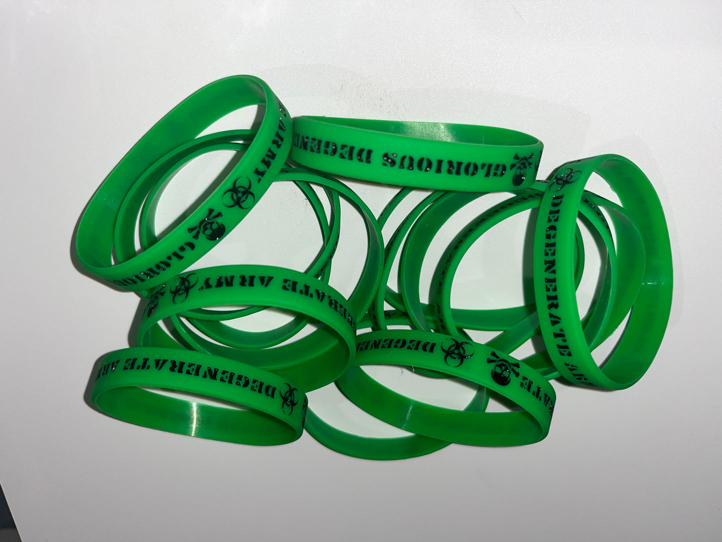 Green DEGENERATE ARMY Bracelet